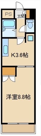 ドミネント清水の物件間取画像